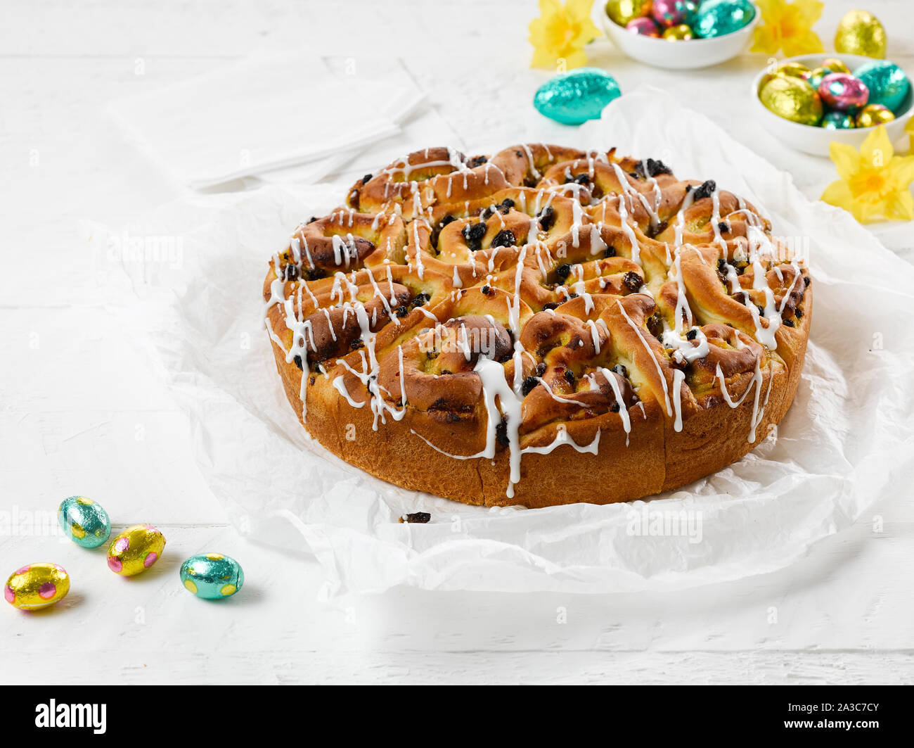 Ostern reißen und Teilen Stockfoto