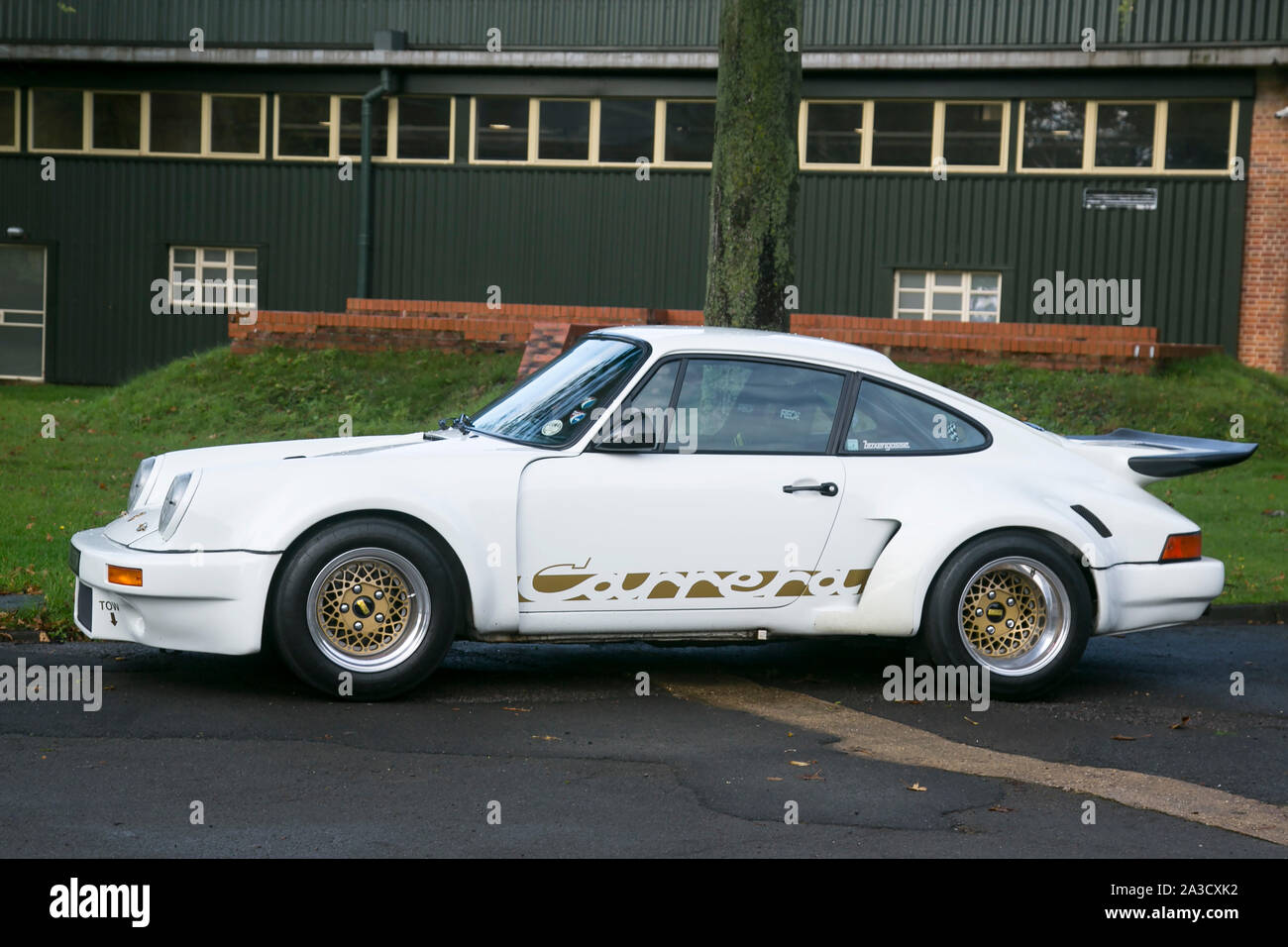 Porsche Auto am Bicester Erbe Sonntag Jagt den 6. Oktober 2019. Stockfoto