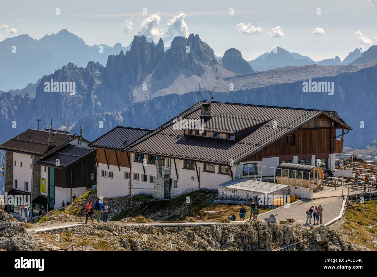 Lagazuoi, Cortina d'Ampezzo, Belluno, Venetien, Italien, Europa Stockfoto