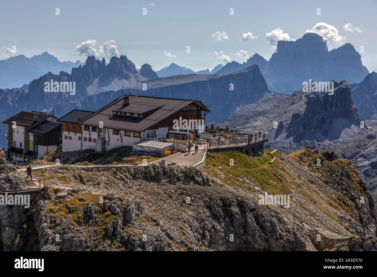 Lagazuoi, Cortina d'Ampezzo, Belluno, Venetien, Italien, Europa Stockfoto