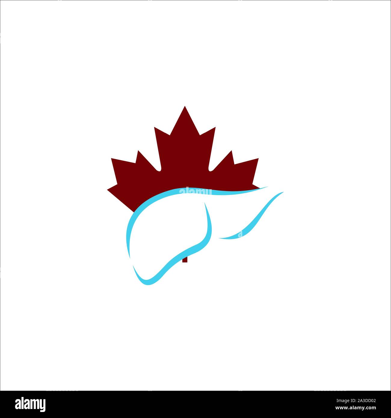 Vektor Leber Symbol Flachbild-Logo, menschliche Gesundheit Krankheit Design, Leber Anatomie medizinische Gesundheit. Stock Vektor