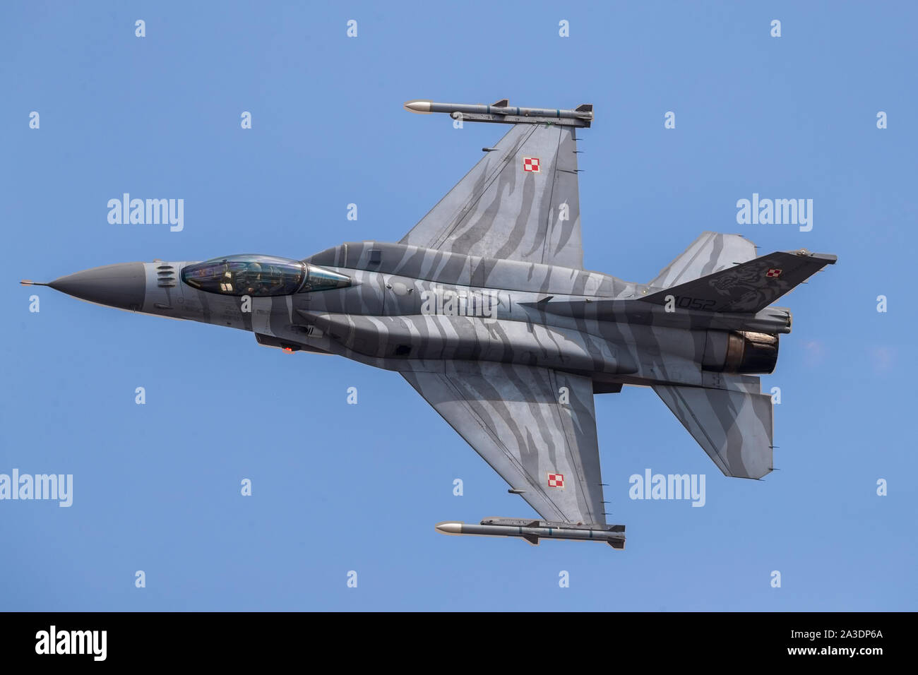 General Dynamics F16 von der griechischen Luftwaffe Stockfoto