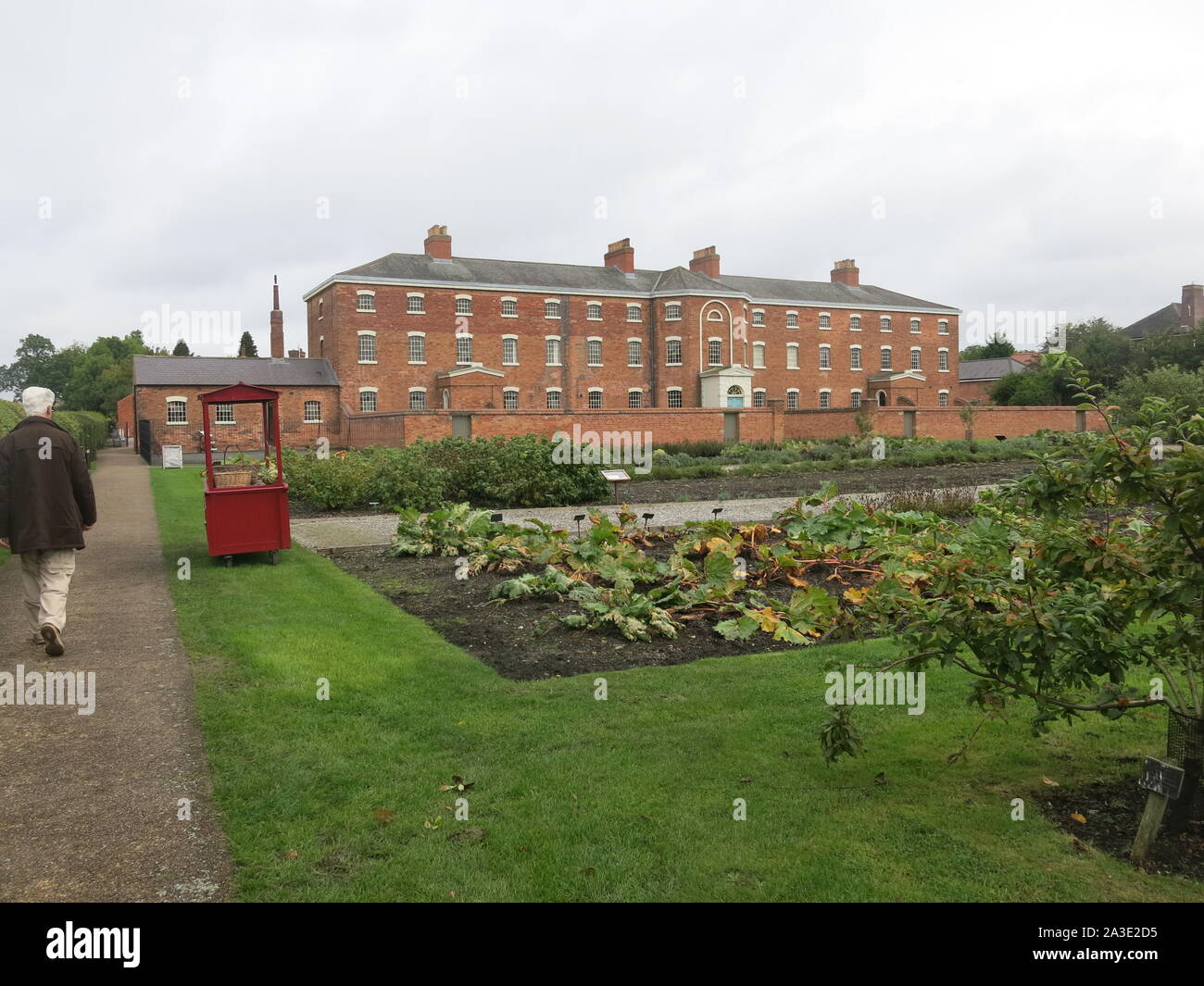 Außenansicht des Workhouse, ein National Trust property in Nottinghamshire, ein gut erhaltenes Beispiel für die sozialen Bedingungen für die Viktorianische Armen. Stockfoto