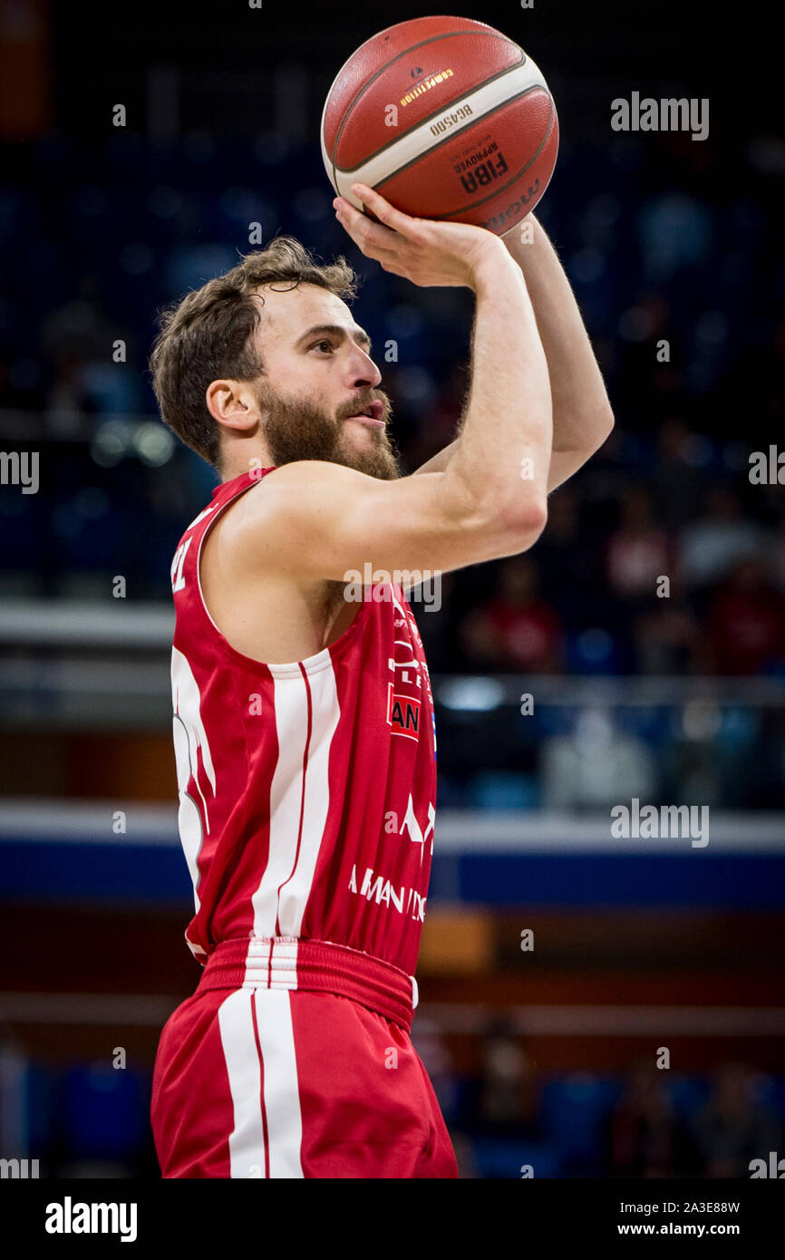 Sergio Rodriguez (AX Armani Exchange Olimpia Milano) während Legabasket Serie A Basketball match AX Armani Exchange Olimpia Milano vs Pallacanestro Tri Stockfoto