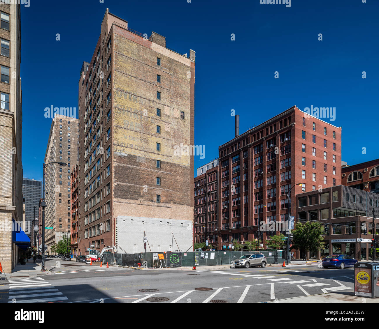 Gebäude in den Druckern Zeile Nachbarschaft Stockfoto