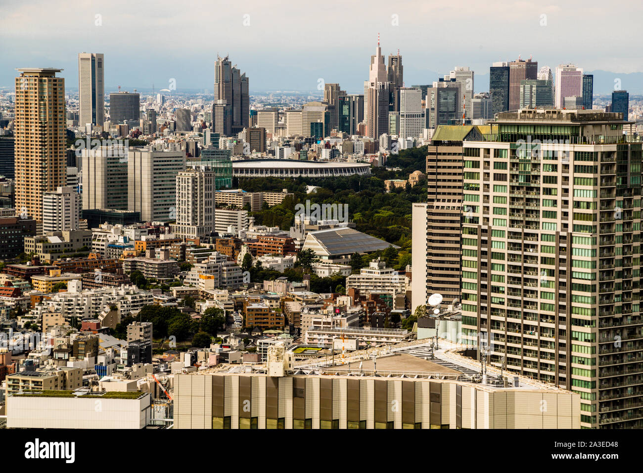 Stadtbild Tokio, Japan Stockfoto