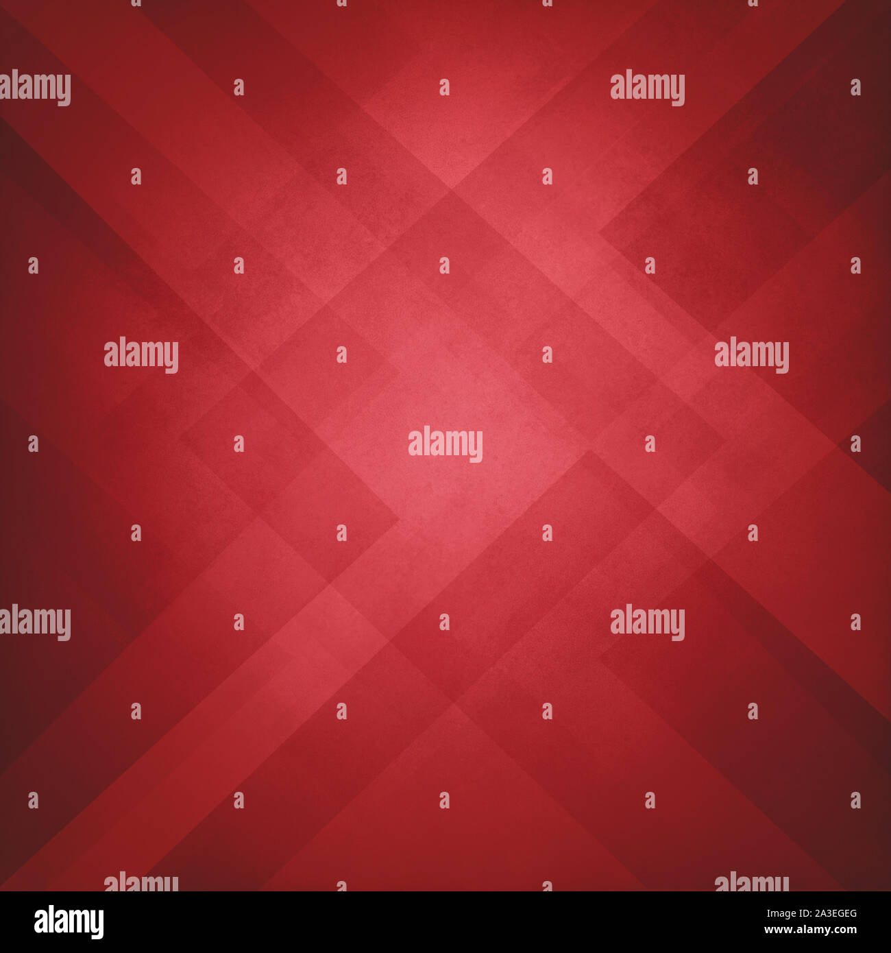 Abstract Roter Hintergrund mit Textur und geometrischen Muster der Bausteine Dreiecke und Diamond Formen schichtweise in modernen abstrakten Abbildung Stockfoto