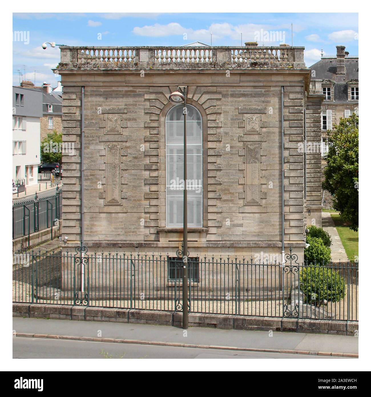 Gebäude in Vannes (Bretagne - Frankreich) Stockfoto