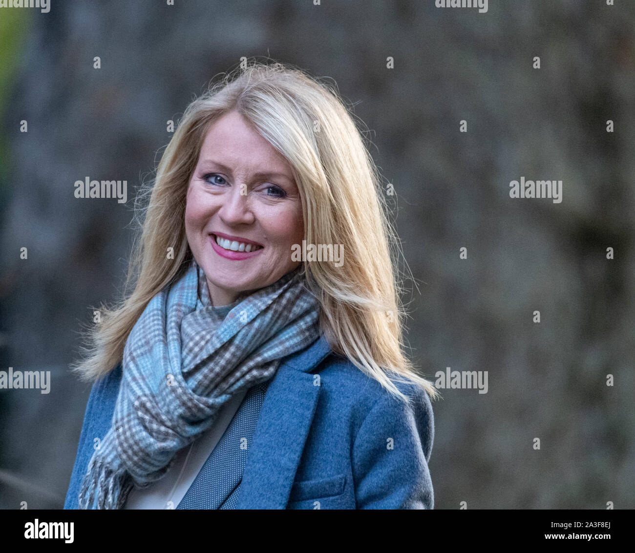 London, Großbritannien 8. Okt. 2019, Esther McVey MP Gehäuse Minister kommt an einer Kabinettssitzung am 10 Downing Street, London Credit Ian Davidson/Alamy leben Nachrichten Stockfoto