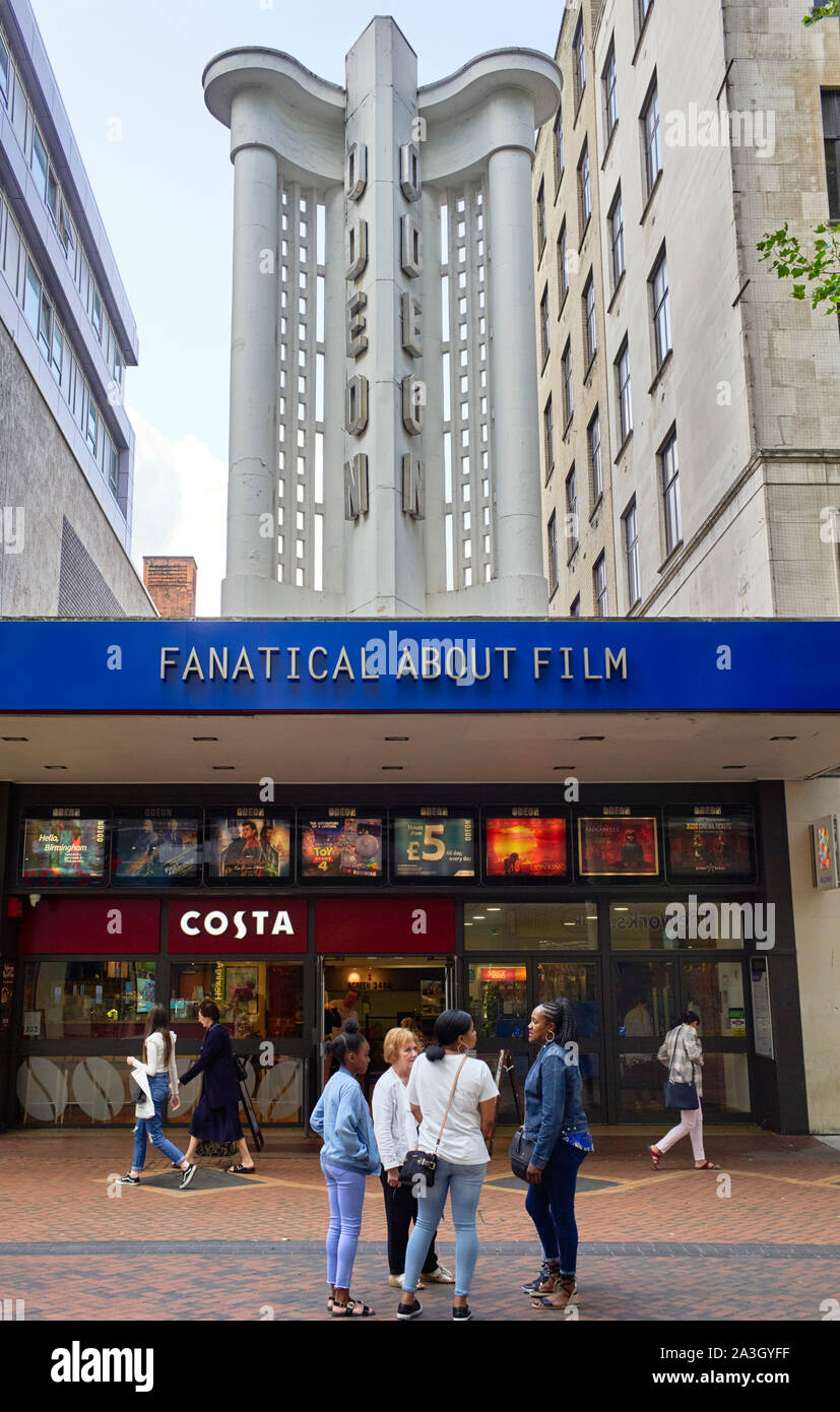 Das Odeon Kino in New Street, Birmingham Stockfoto