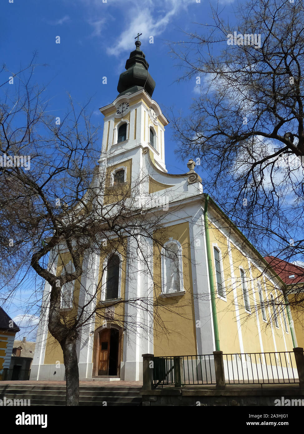 St Peter Pal Kirche Kiskunhalas Komitat Bacs Kiskun Ungarn Magyarorszag Europa Stockfotografie Alamy