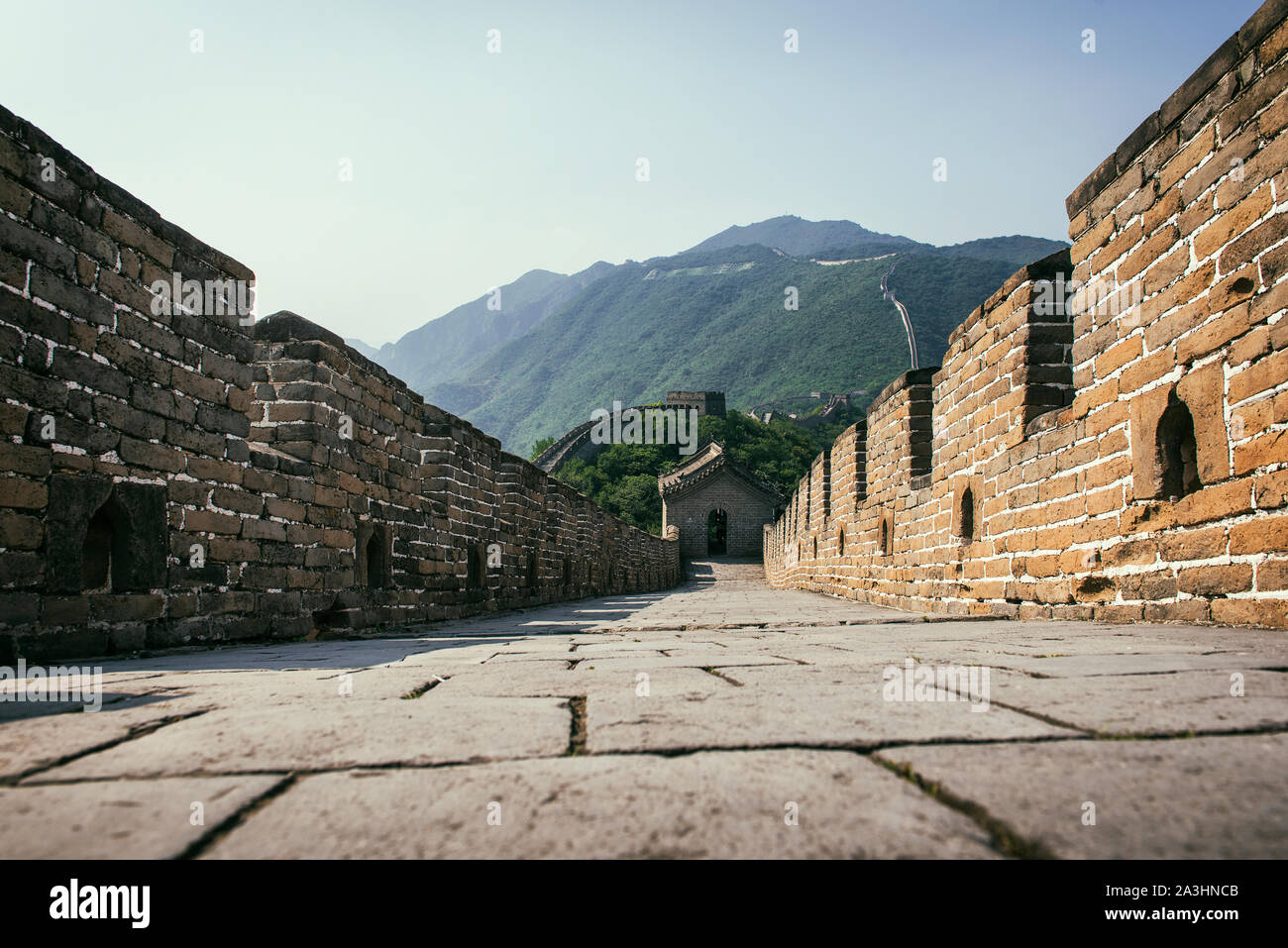 Die große Mauer von China Stockfoto