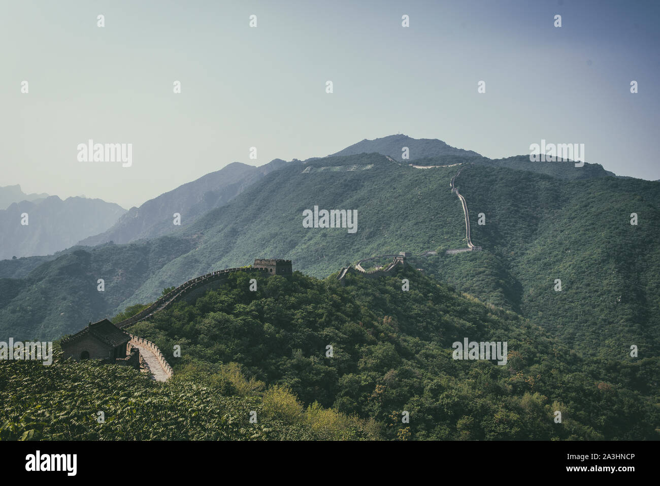 Die große Mauer von China Stockfoto