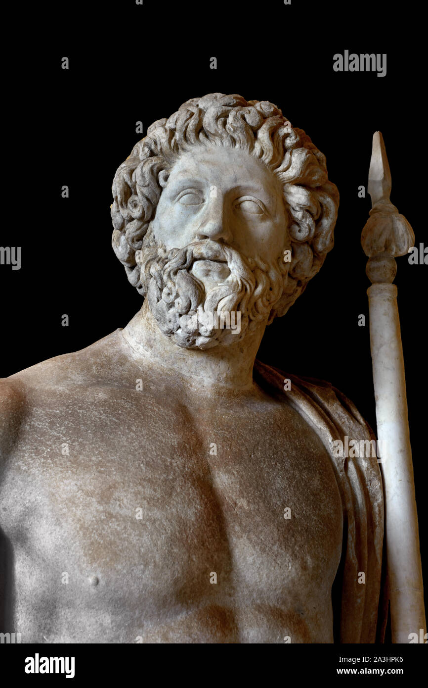 Der Olympische Gott Zeus Kann Sie Schleudern Der griechische zeus -Fotos und -Bildmaterial in hoher Auflösung – Alamy