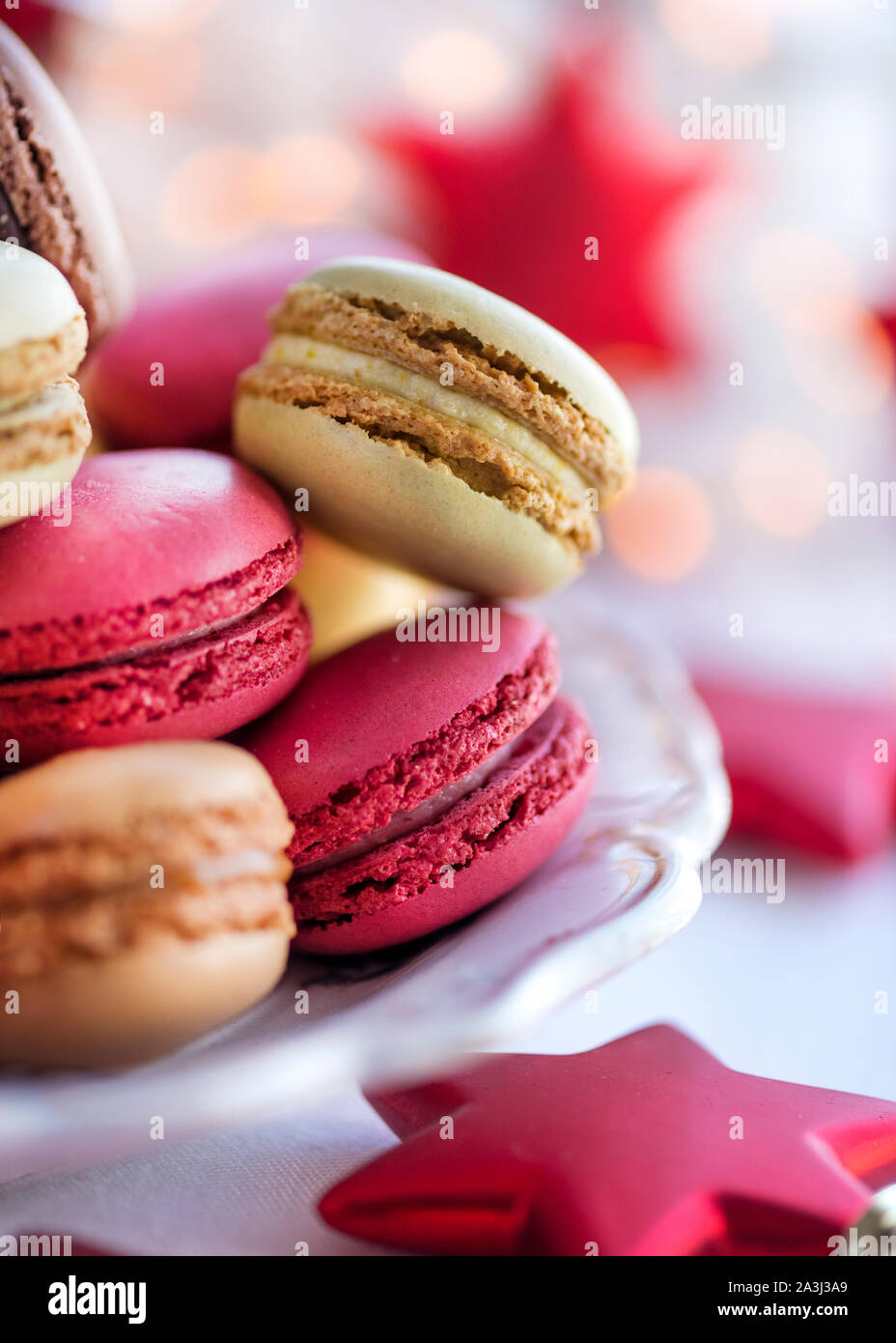 Macaron Rot Stockfotos und bilder Kaufen Alamy