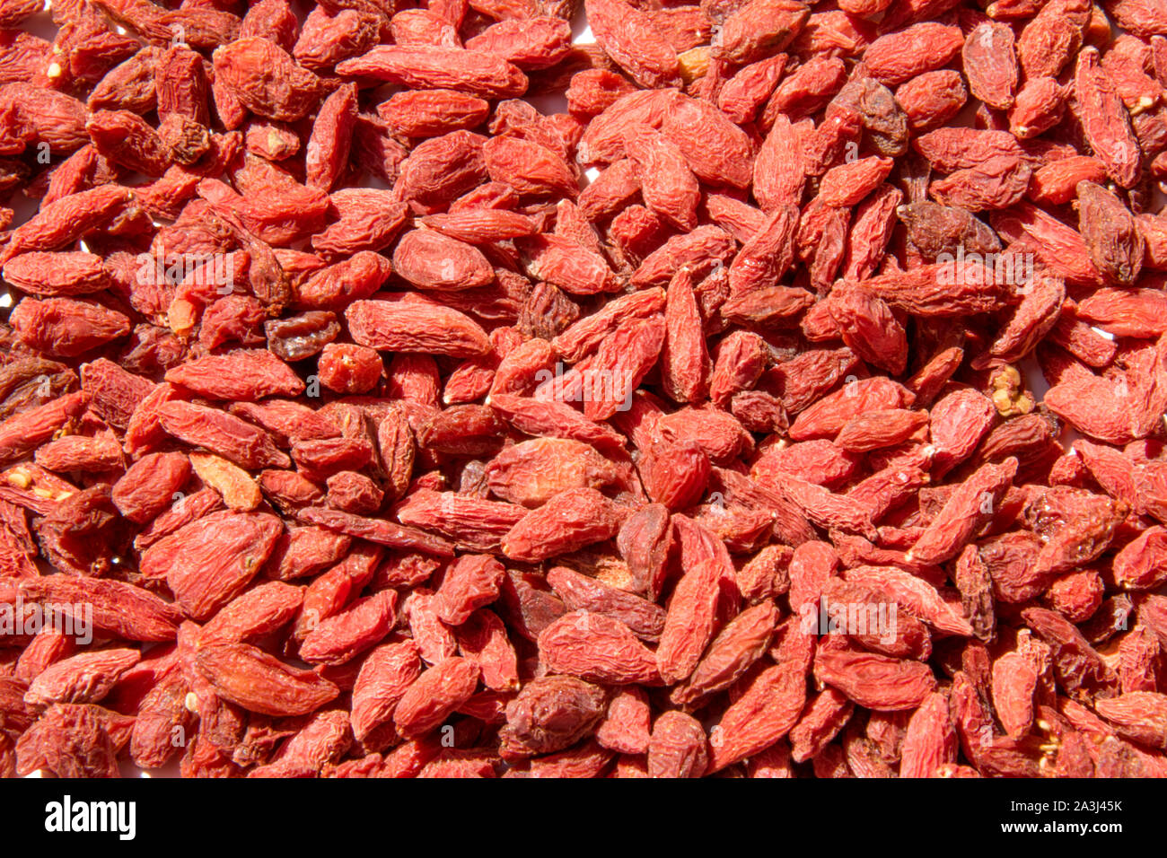 Goji Beere Hintergrund Foto. Schönes Bild, Hintergrund, wallpaper Stockfoto