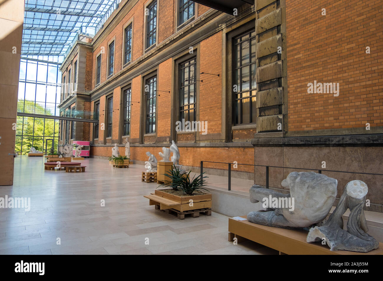 Kopenhagen, Dänemark - 04 Mai, 2019: Skulpturen in Dänische Nationalgalerie, Statens Museum für Kunst, Kopenhagen, Dänemark Stockfoto