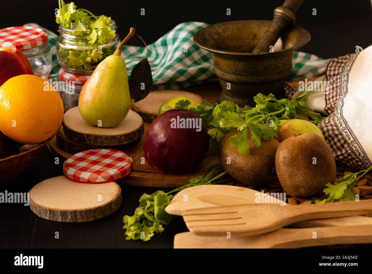 Obst und Gemüse Organics Stockfoto