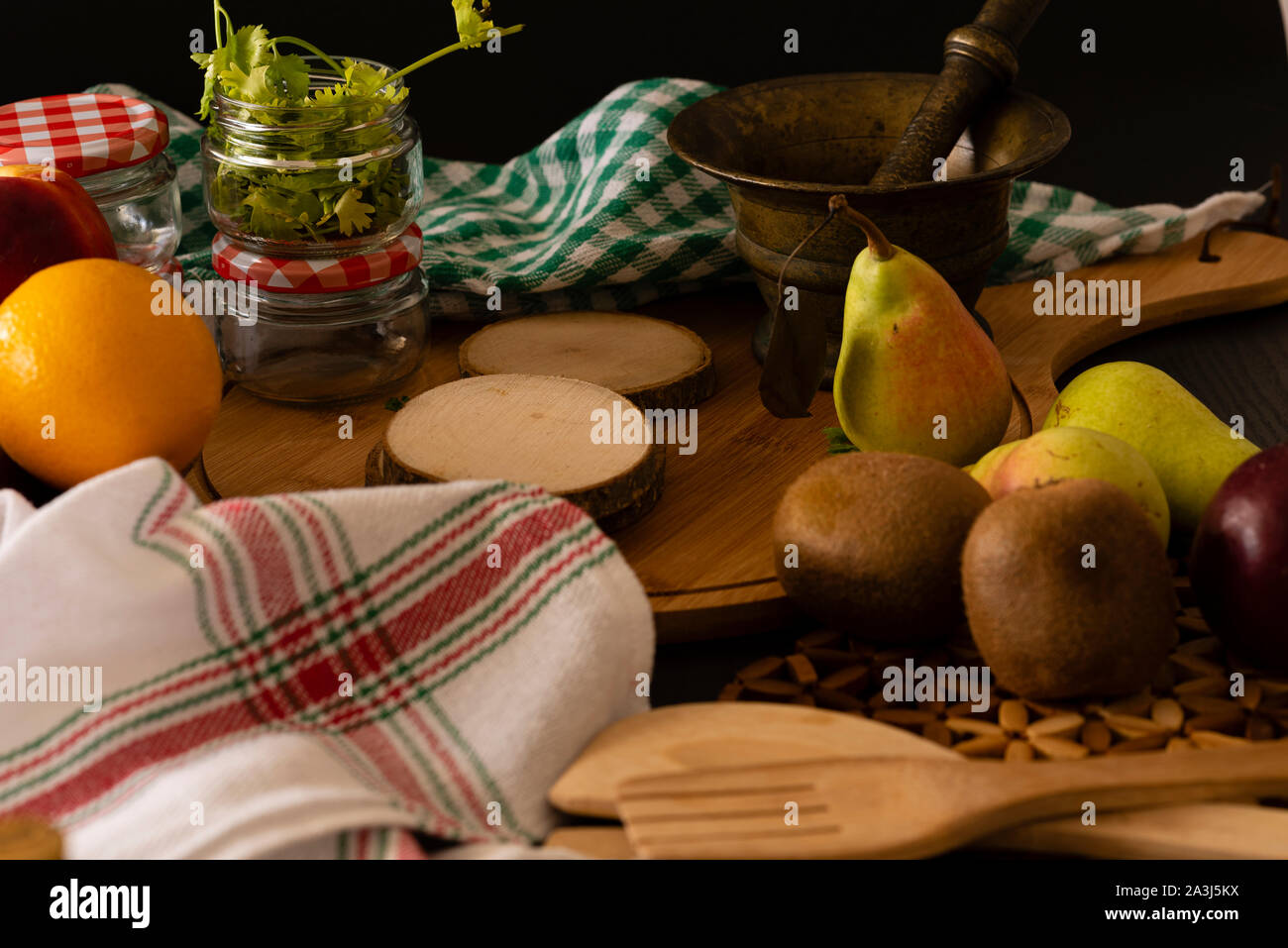 Obst und Gemüse Organics Stockfoto