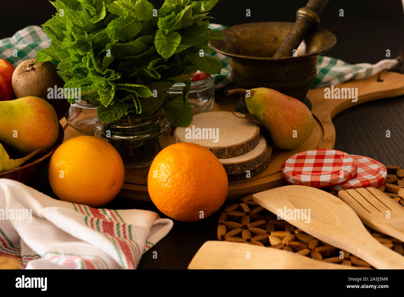 Obst und Gemüse Organics Stockfoto
