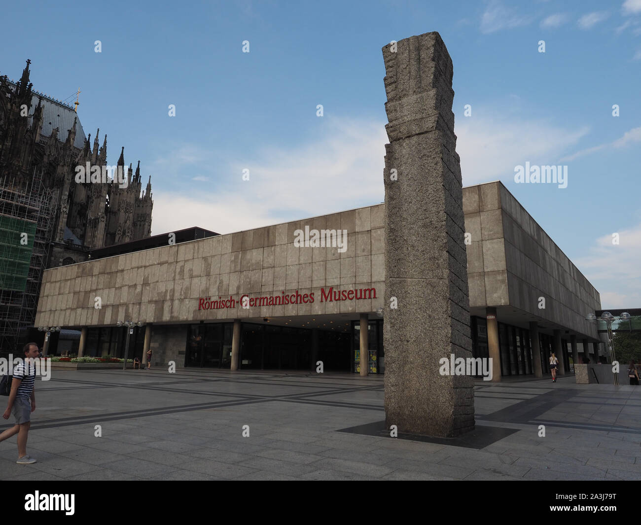 KOELN, Deutschland - ca. August 2019: Roemisch Germanisches (also Römisch Germanisches Museum) Stockfoto