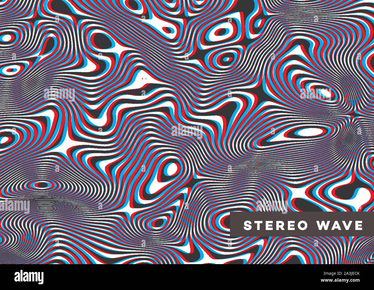 Moderne stereo Hintergrund. Abstrakte geometrische Hintergrund Design. Sound circle Welleneffekt Vektor. Digitale Vector Illustration. Vektor geometrische Muster Stock Vektor