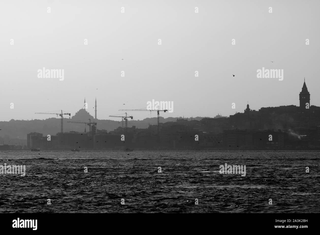 Stadtbild von Istanbul Stockfoto