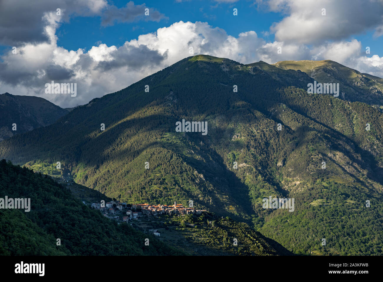Venanson, Departamento Alpes-Maritimes, Provence-Alpes-Côte d'Azur, Frankreich Stockfoto