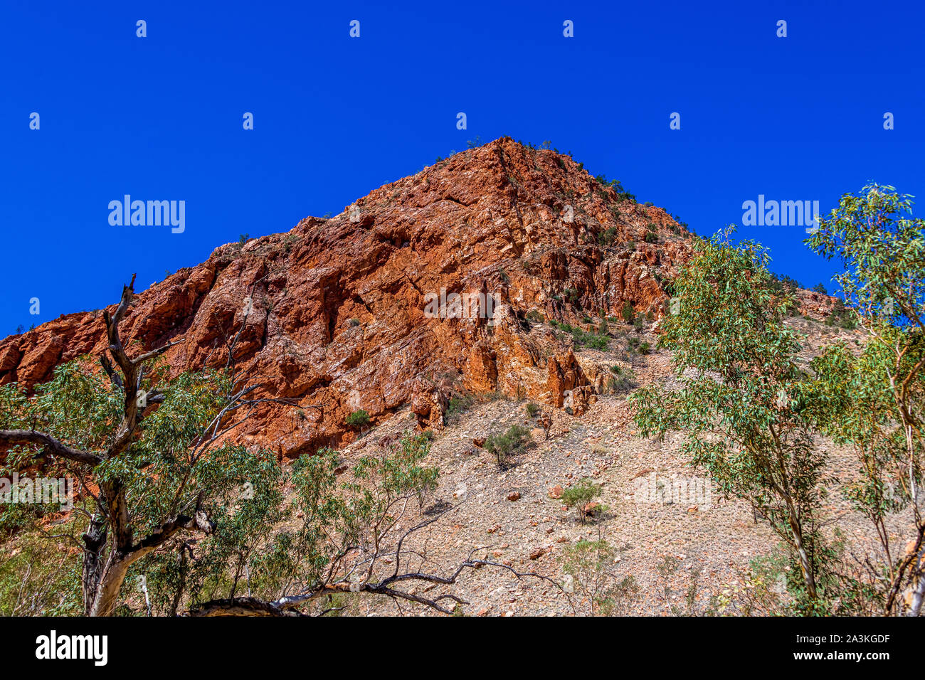 Simpsons Gap im Northern Territory, Australien. Stockfoto