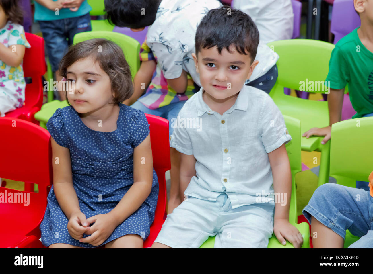 Geburtstag zwei Jahre in den Kindergarten. Kindergeburtstag mit