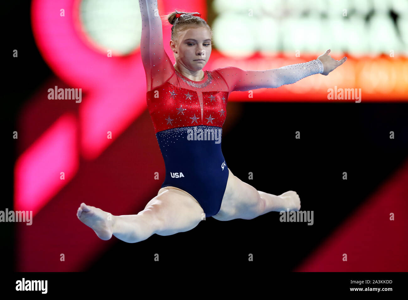 Jade Carey (USA), 8. OKTOBER 2019 Turnen Die 2019 Gymnastics World