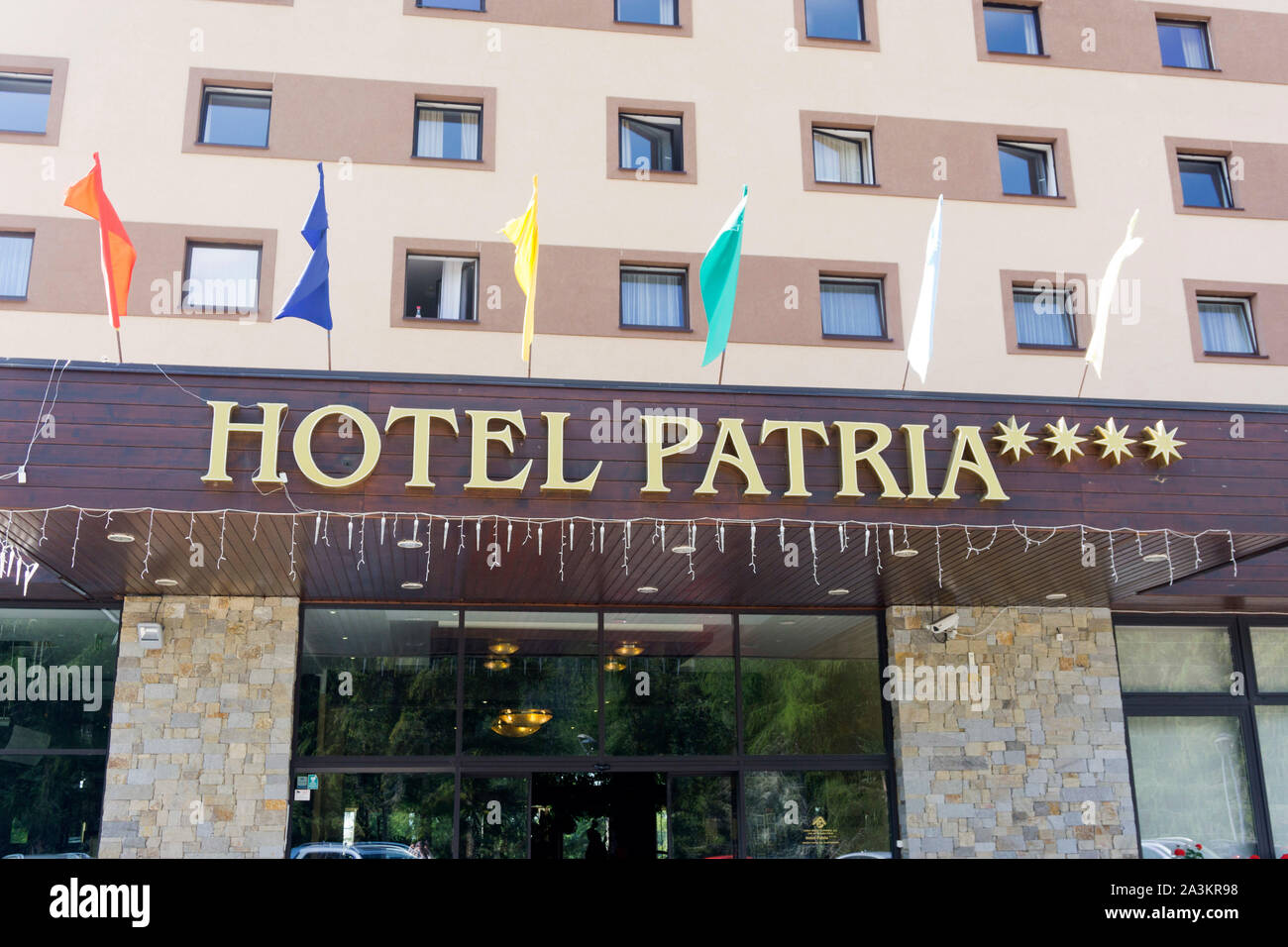 Hotel Patria Von Strbske Pleso In Der Hohen Tatra Slowakei September 2019 Stockfotografie Alamy