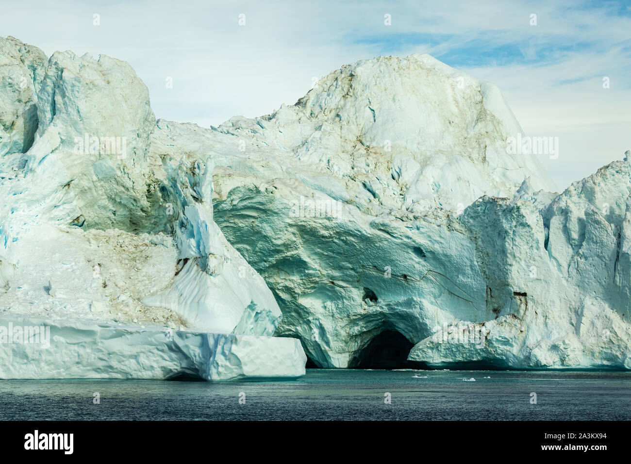 Eisberge in der Disco Bay (Grönland) - Foto vom Meer Stockfoto