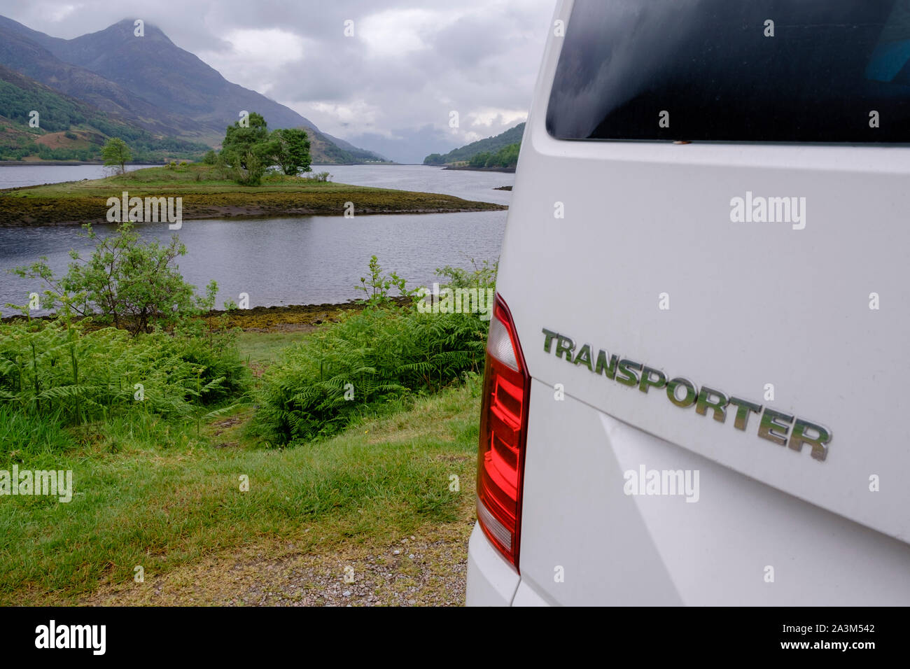 Kinlochleven Lochaber Highland Schottland Stockfoto