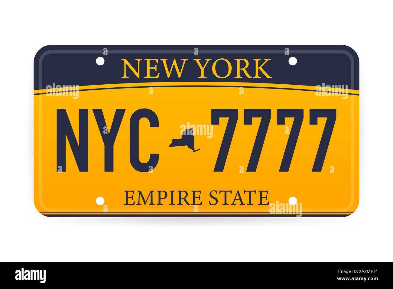 Car registration plate new york -Fotos und -Bildmaterial in hoher Auflösung  – Alamy