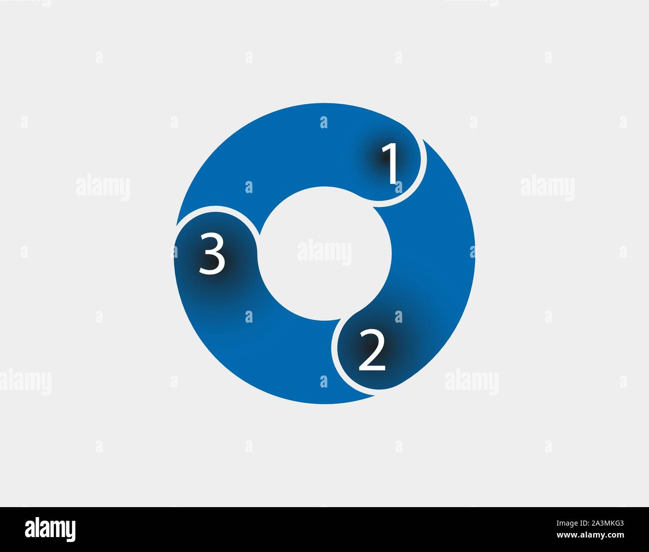 Bunte Pie chart, Diagramm, Infografik. Vector Illustration. Stock Vektor