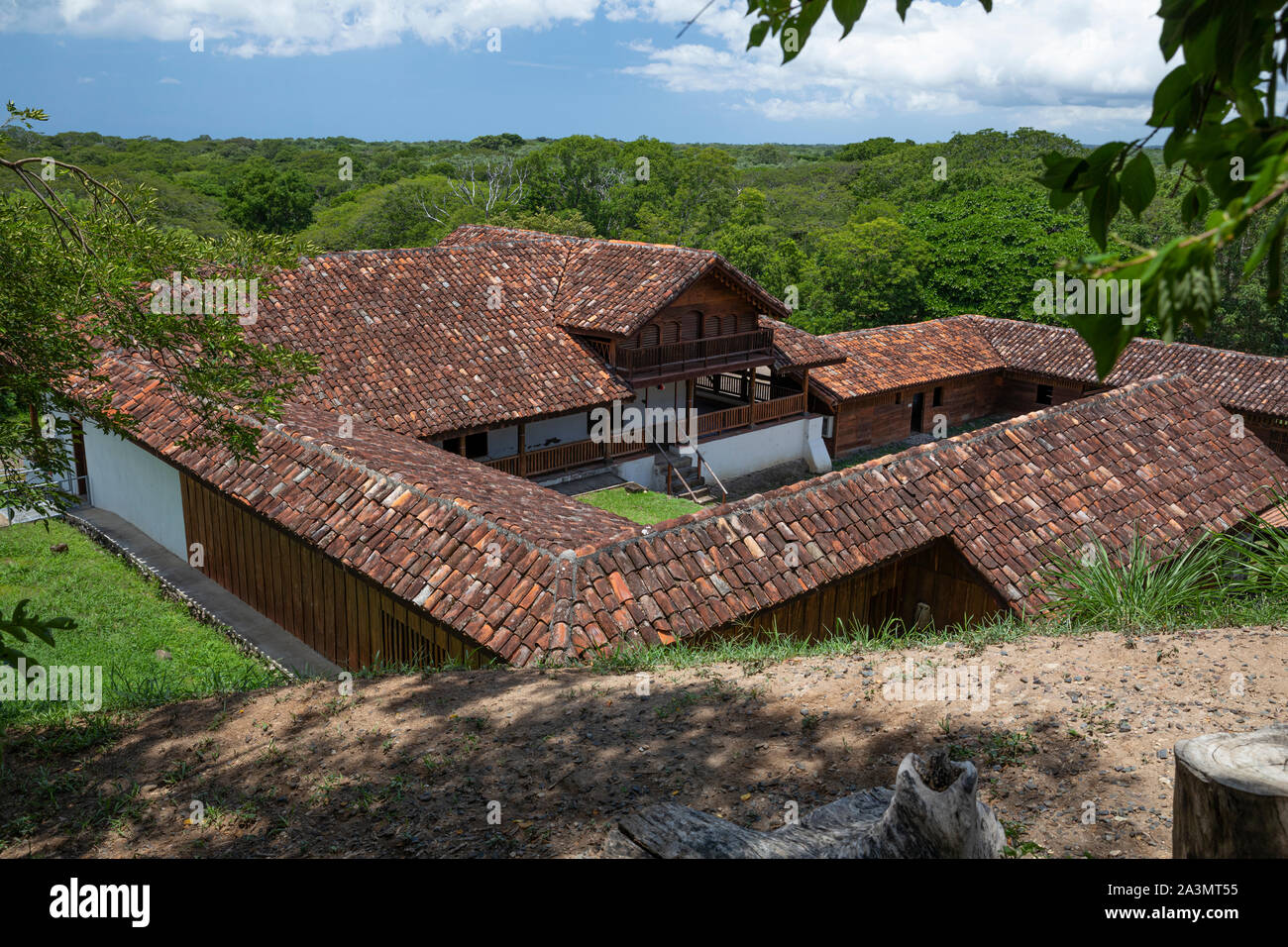 La Casona in Nationalpark Santa Rosa, Guanacaste, Costa Rica Stockfoto