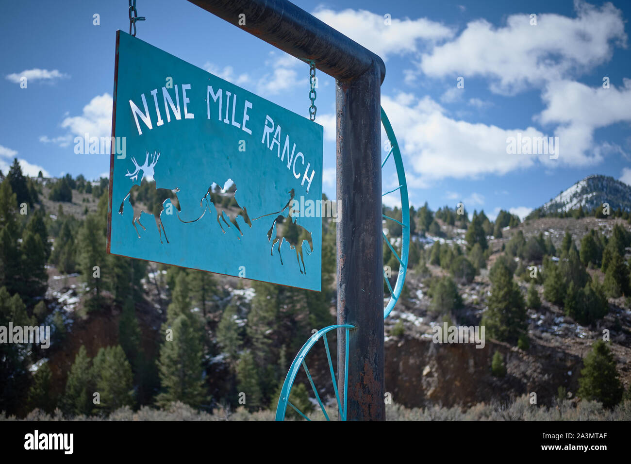 Ranch zeichen Fotos und Bildmaterial in hoher Auflösung Alamy