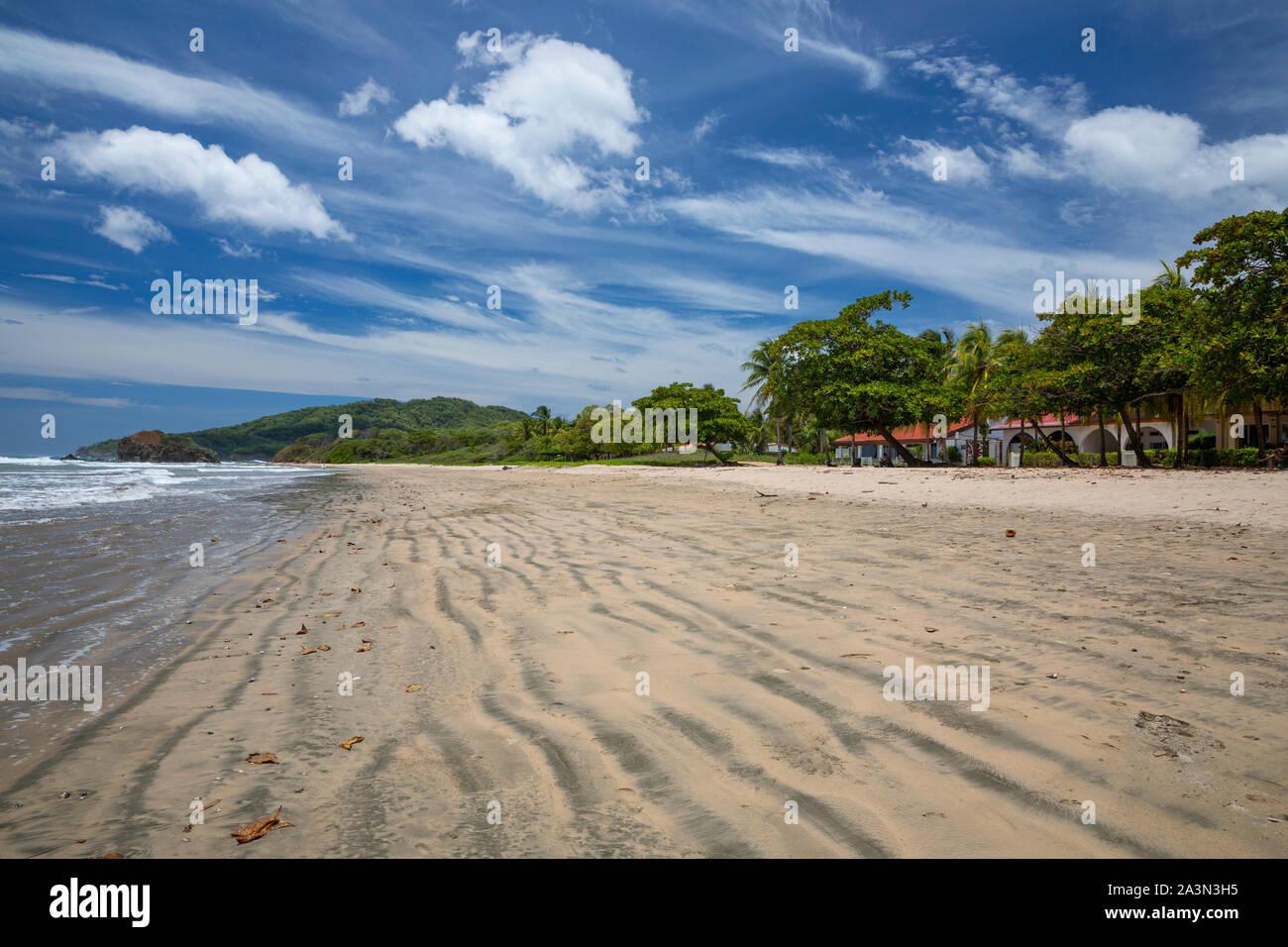 Playa Grande, Guanacaste, Costa Rica Stockfoto