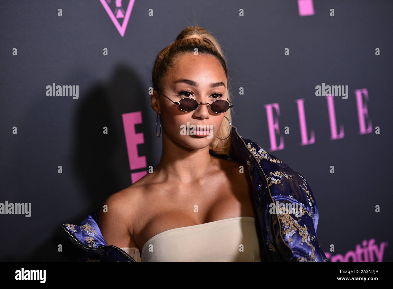 Eva Gutowski besucht Elle Frauen in der Musik präsentiert von Spotify im Schuppen am 05. September 2019 in New York City. Stockfoto