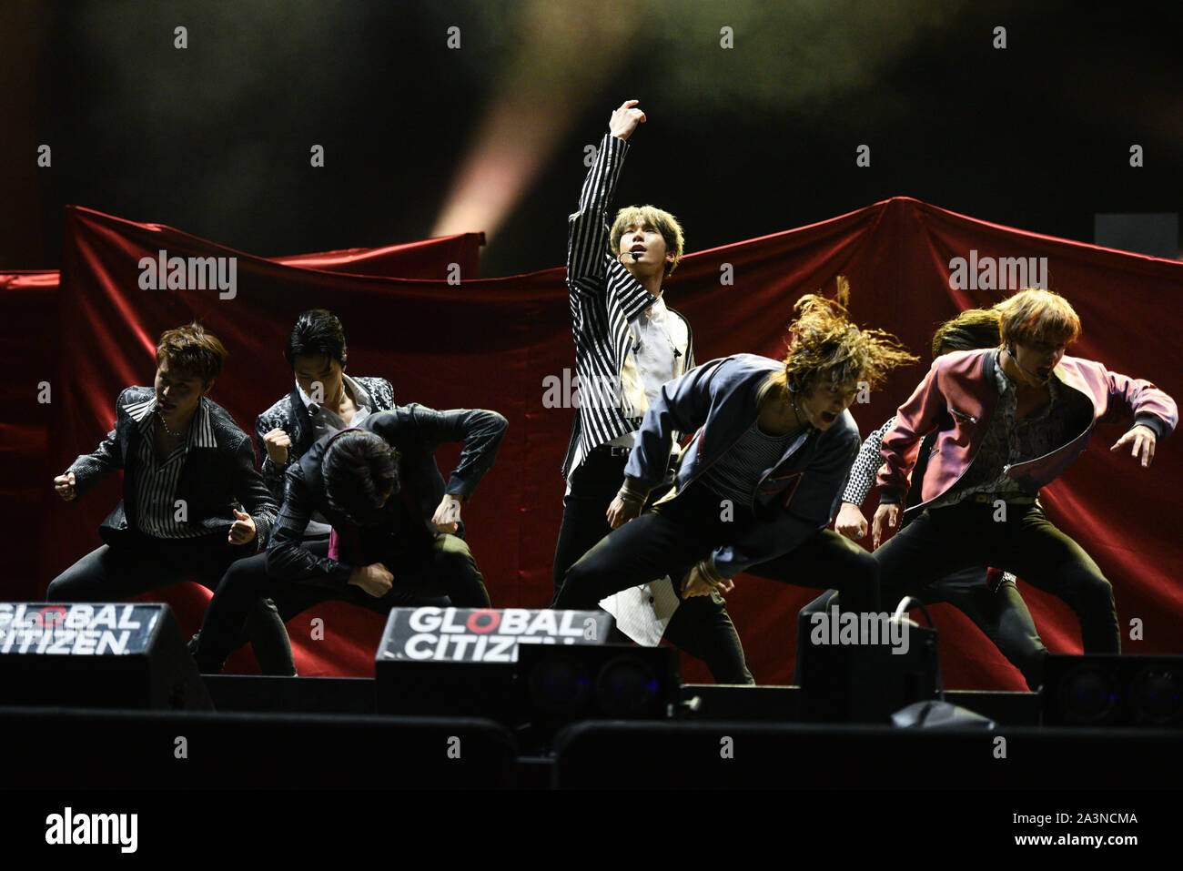 Globale Bürger Festival, Central Park, New York, USA - 28 Sep 2019 - NCT 127 Stockfoto