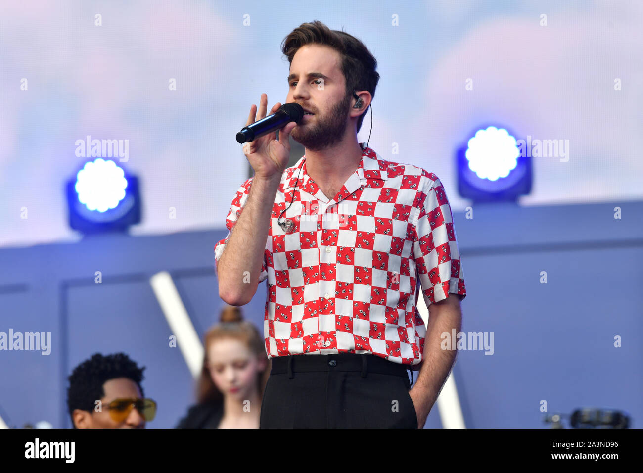 Globale Bürger Festival, Central Park, New York, USA - 28 Sep 2019 - Ben Platt Stockfoto