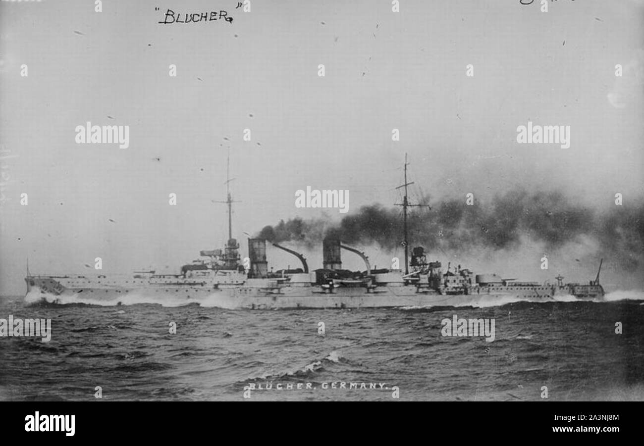 SMS Blücher Stockfoto