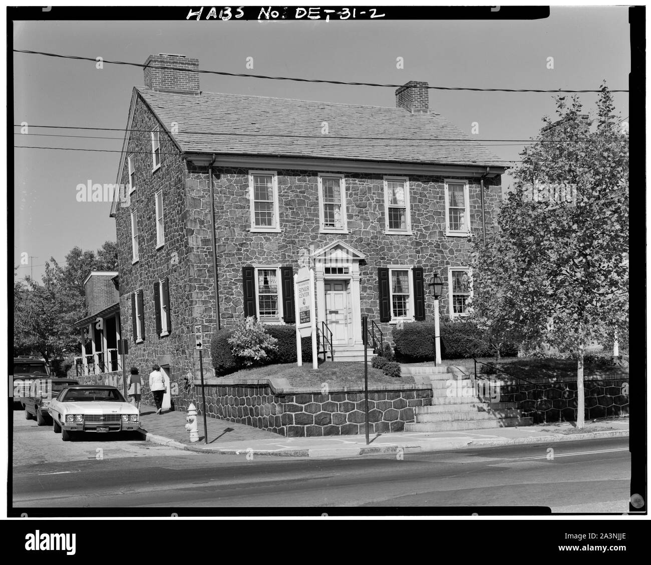 Südseite - William Lea House, 1901 North Market Street, Wilmington, New Castle County, DE Stockfoto