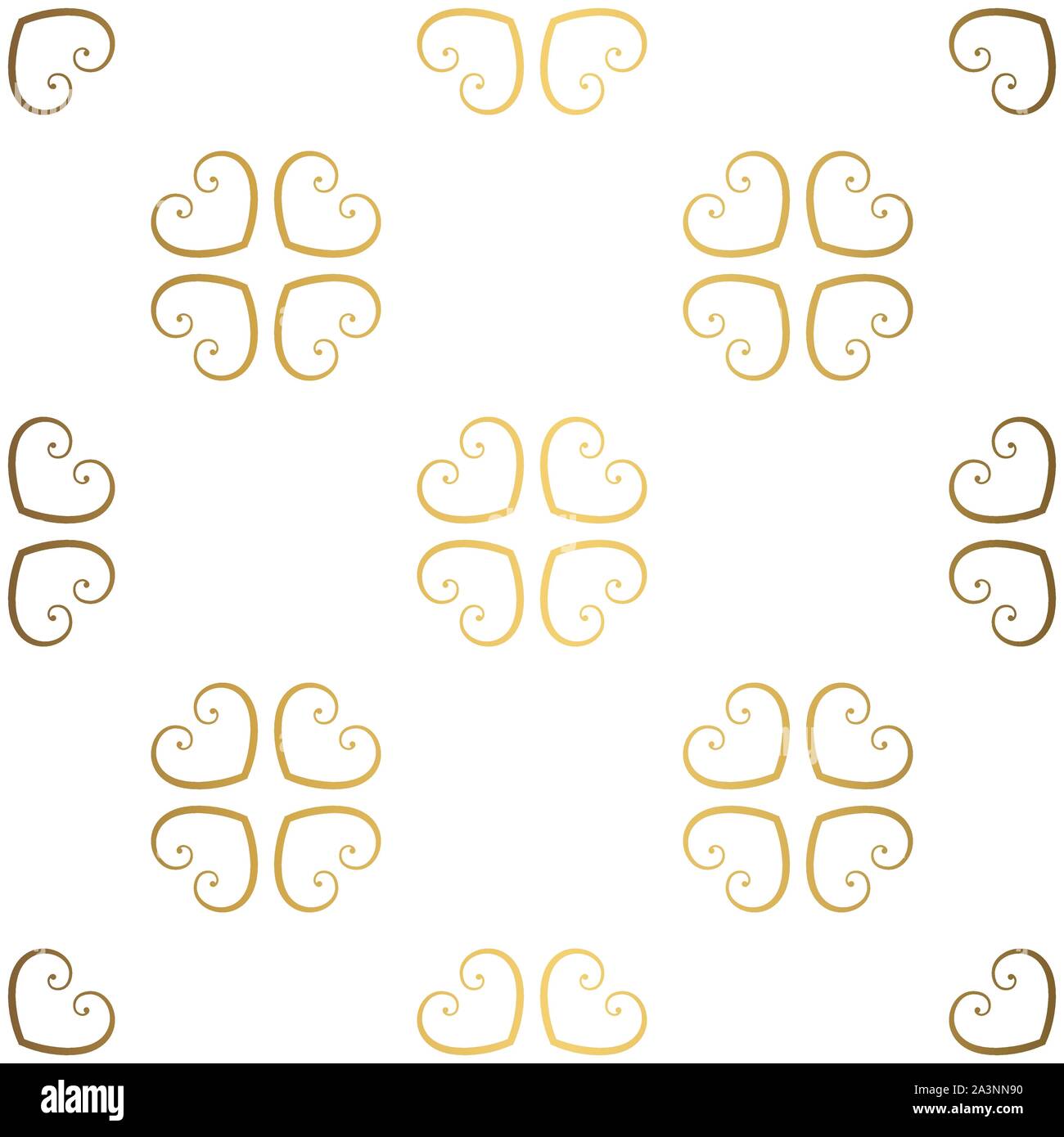 Goldener Hintergrund. Edles Nahtloses Muster in elegantem Design Stock Vektor