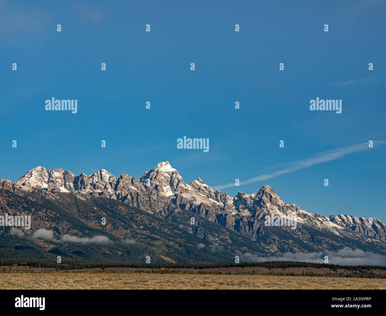 Grand Teton, Jackson Hole, Wyoming Stockfoto