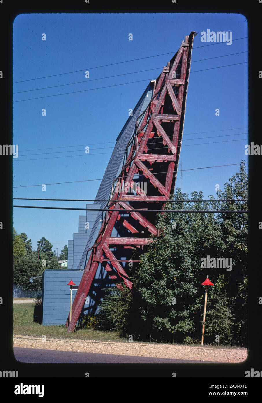 Sky Vue Antrieb - im Theater, Route 82, El Dorado, Arkansas Stockfoto