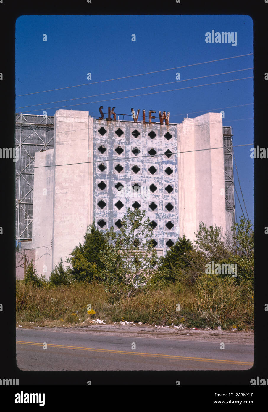 Sky View Drive-in-Theater, der Route 62, Oklahoma City, Oklahoma Stockfoto