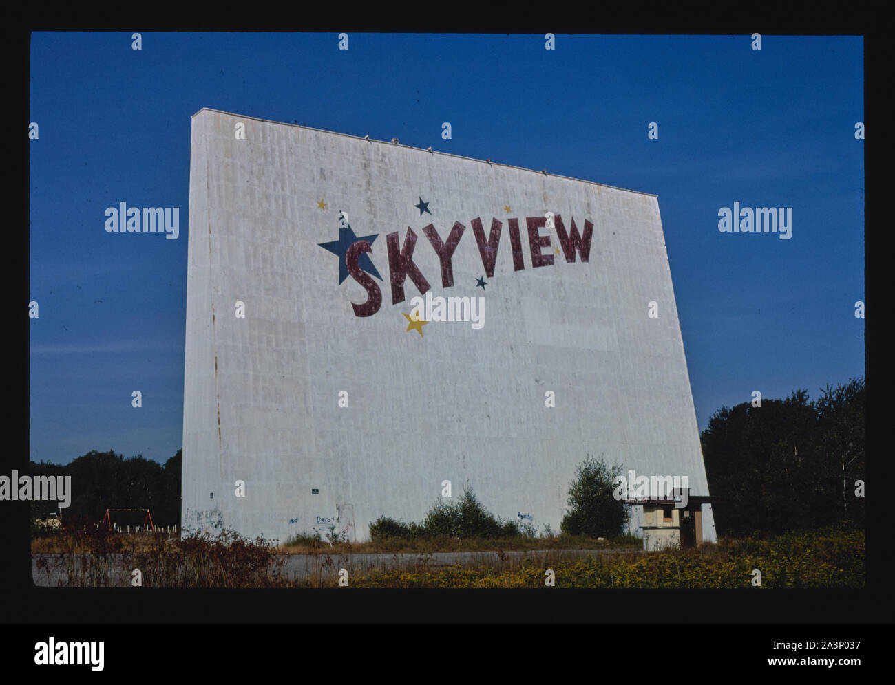 Skyview Antrieb - im Theater, Route 28, Brockton, Massachusetts Stockfoto