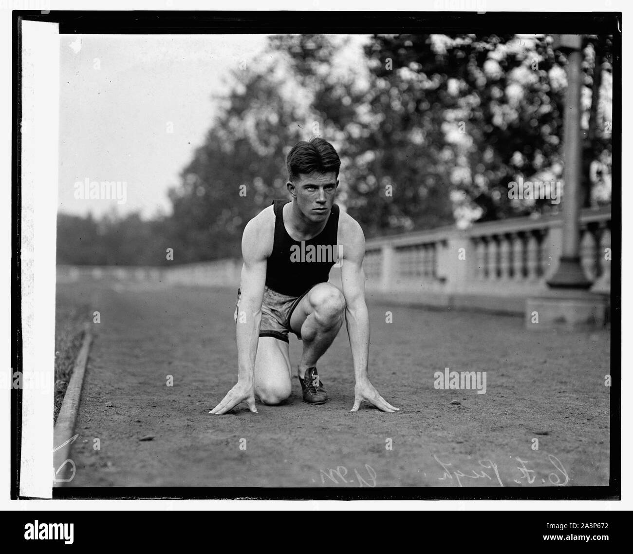 Also... Atlantic Champion 1925, C.T. Pugh, Md. Zustand Stockfoto